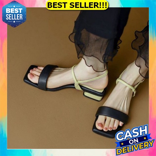 Hils Wanita Piramit/Hils Piramit Wanita/Hak Wanita/Hils Wanita Kekinian Abbushoes Da 07 Sendal Hak T