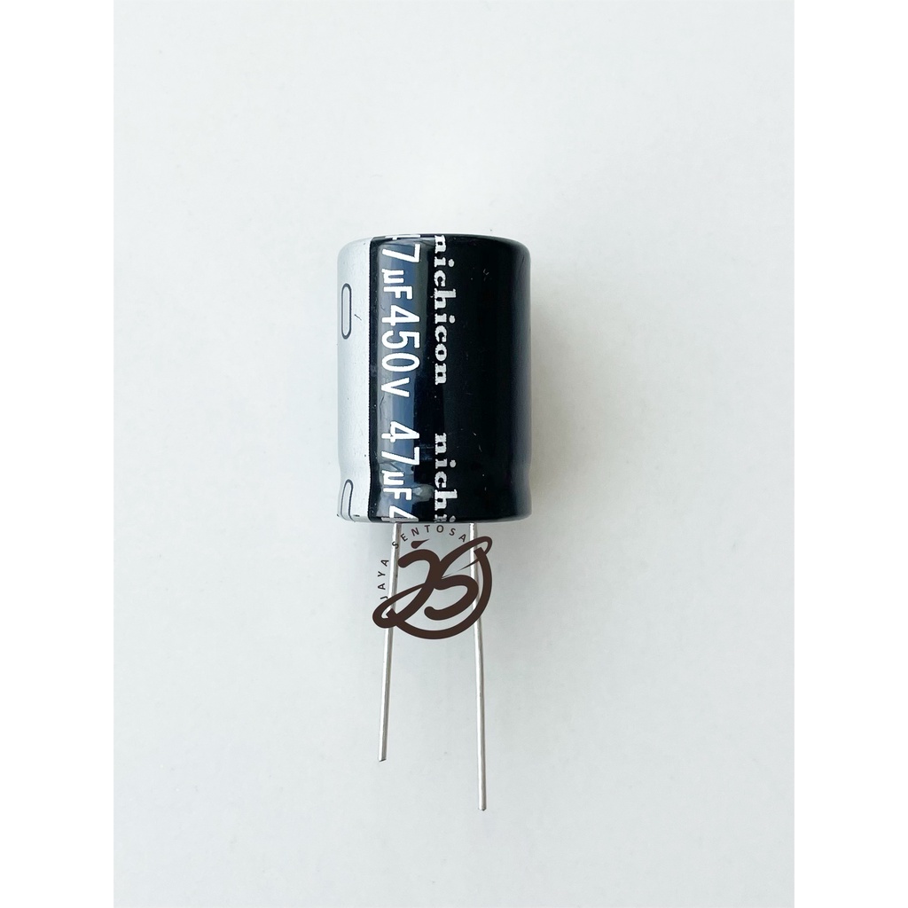 ELCO 47UF 450V (1 BUAH) KAPASITOR CAPACITOR ELCO KAPASITOR ELKO KAPASITOR 47 UF 450 V