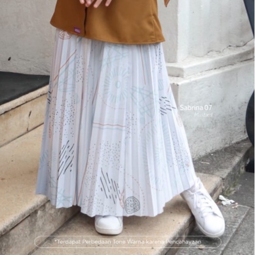 ROK WANITA ETHICA TERBARU SABRINA 07 MUSTARD / BAWAHAN ROK PANJANG ETHICA / ROK BAHAN KNITTING STRET