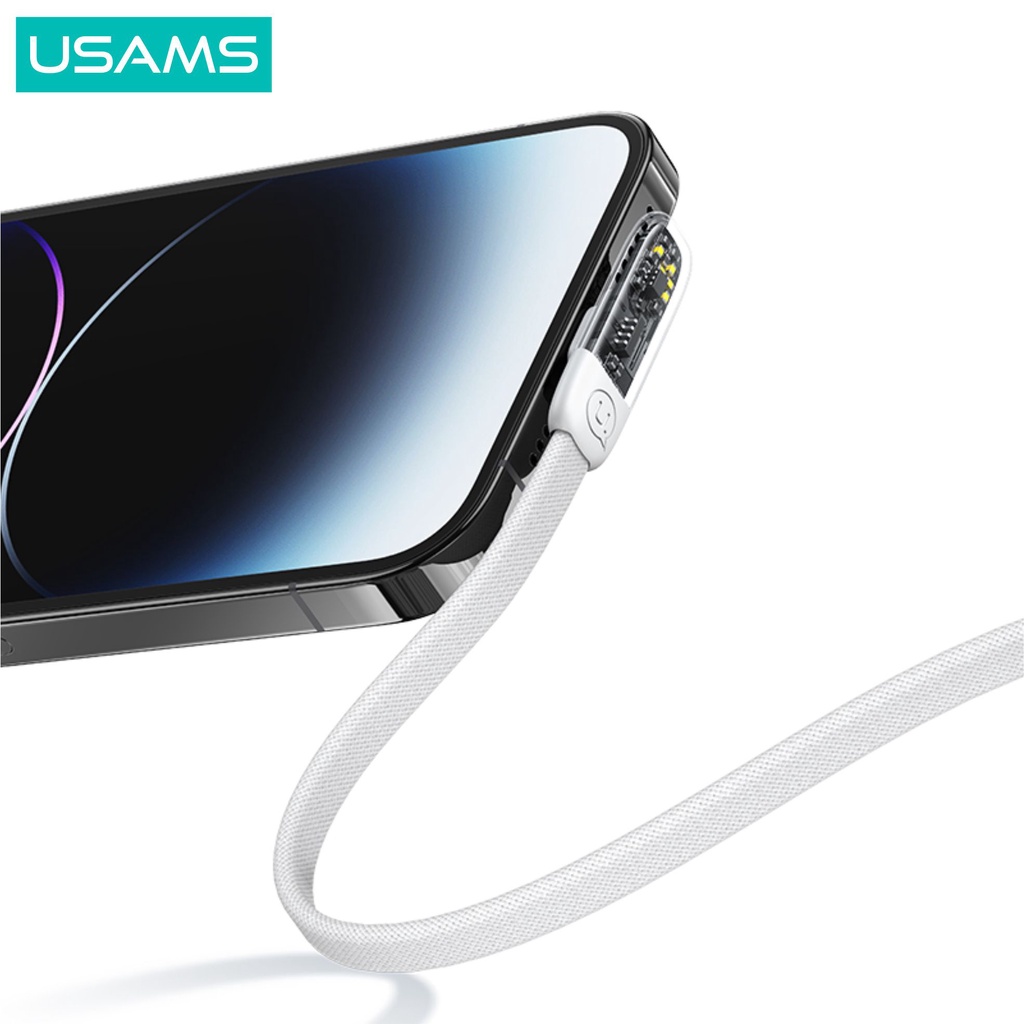 USAMS Iceflake Kabel Data Gaming Fast Charging C to Lightning PD 20W