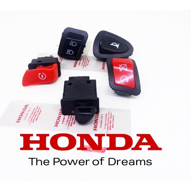 TOMBOL SET  BEAT FI BEAT ESP BEAT POP VARIO125LED VARIO150 LED SCOOPY NEW REVO FI +ENGIN ON OFF PLUS  SATETR TOMBOL VIETNAM