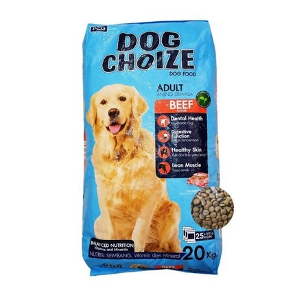 Dog Choize / Dog Choice Adult Beef 20KG - Dry Dog Food [INSTANT]