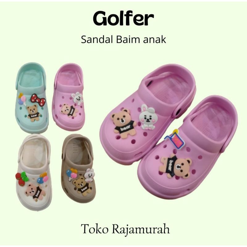 GOLFER - Sandal baim anak - Sendal karet kekinian
