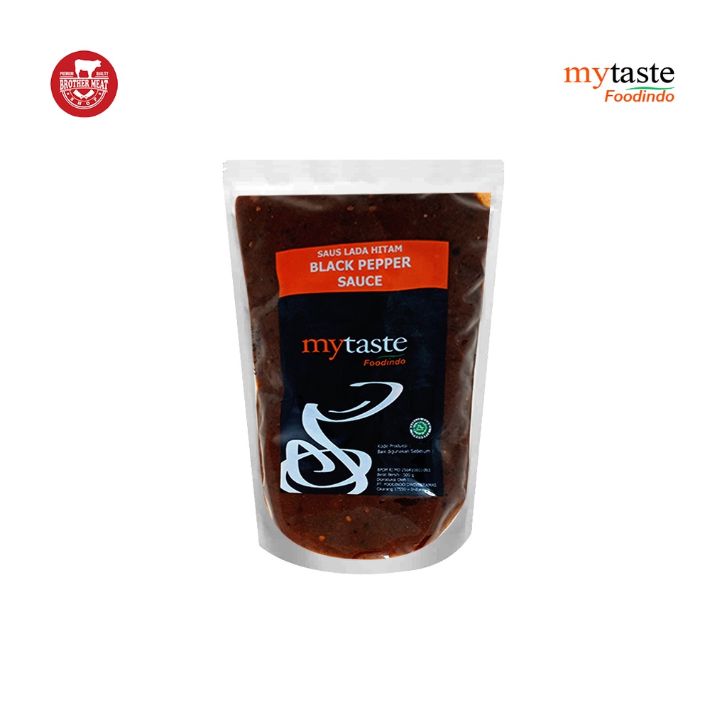 My Taste Blackpepper Sauce 500gr, Halal