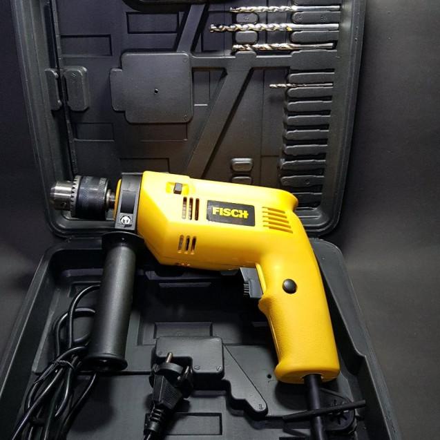 FISCH Bor Beton Set 13 mm KOPER - Tembok Besi 13mm Listrik Mata Bor