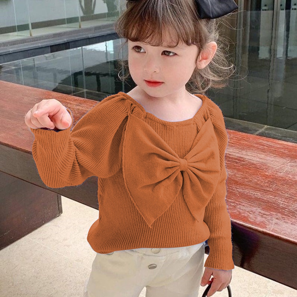 Atasan gaya korea WILMA PITA Blouse lengan panjang anak perempuan 1-5 tahun