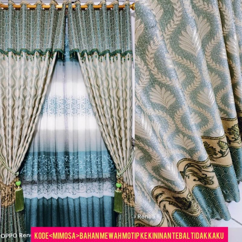 gordyn minimalis hordeng jendela poni hordengsmokring