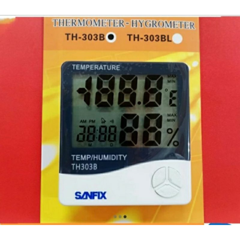 Thermometer / Hygrometer Digital SANFIX TH303B indor and outdor