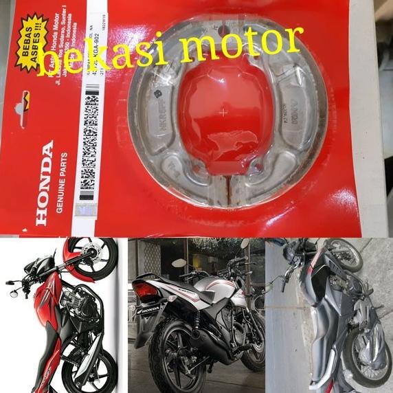 promo Motor Sparepart Motor kampas rem belakang honda verza new megapro
