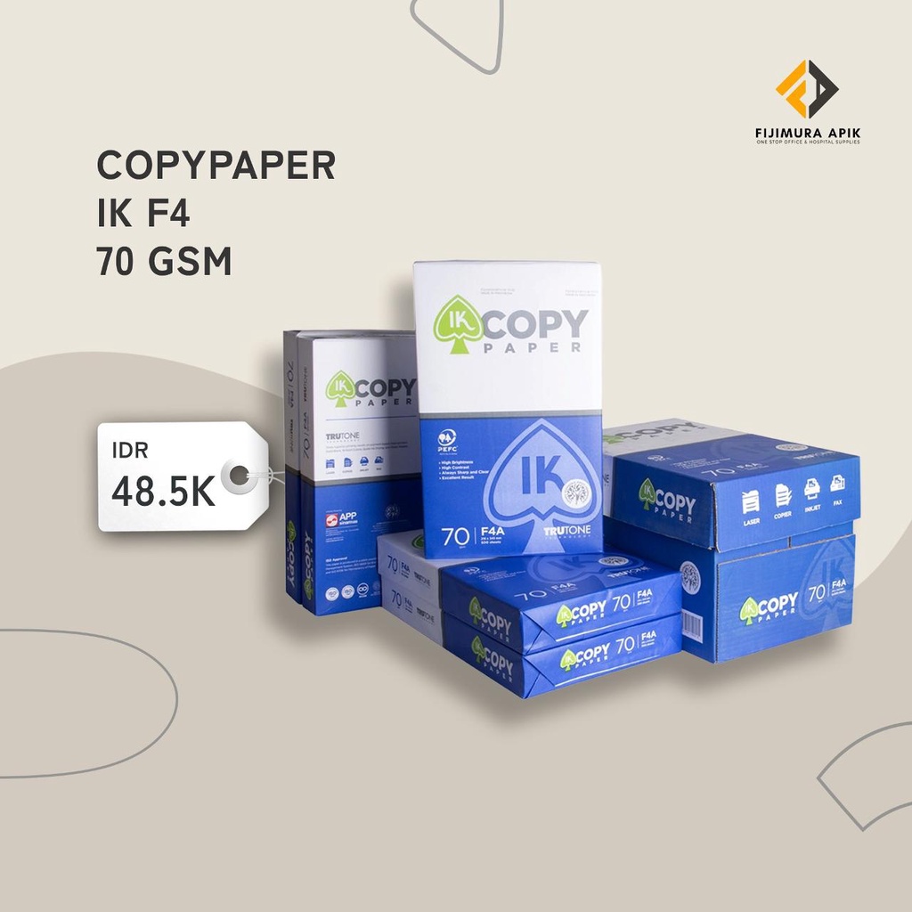 

Kertas IK Copypaper F4 70 GSM