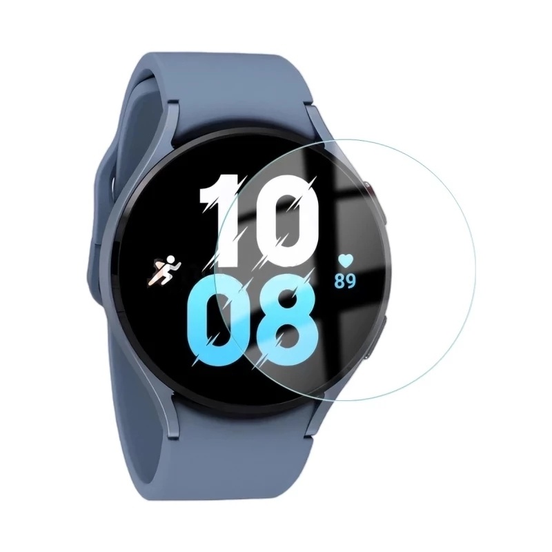 Pelindung Layar Tempered Glass HD Untuk Samsung Galaxy Watch 4 44mm 40mm / Watch4 Classic