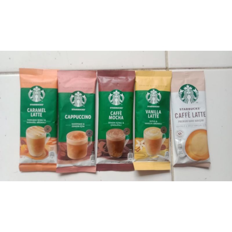 

Starbucks turkey premium coffee sachet / kopi starbucks premium kemasan sachet