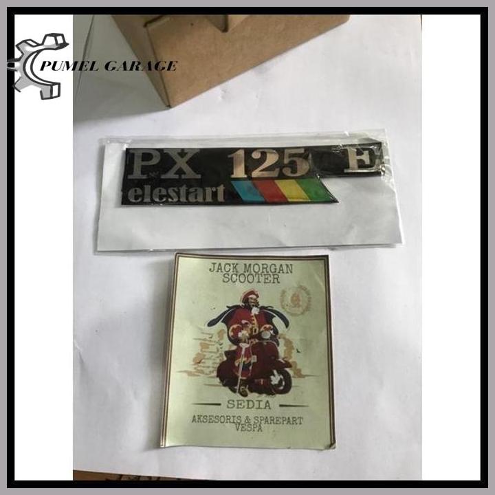 Emblem Tempong Vespa Px 125 E Original