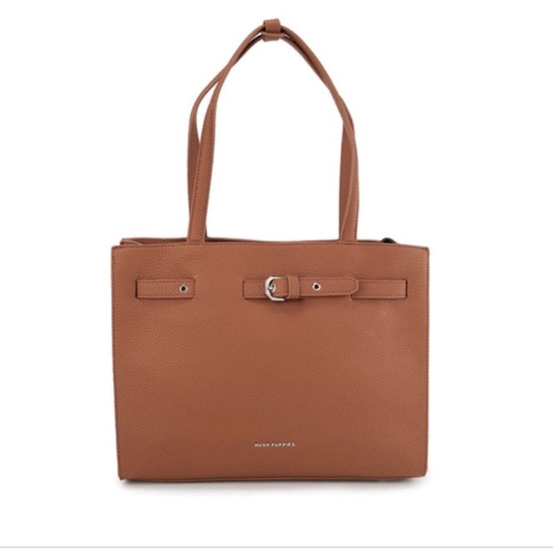 Hush puppies original Tas wanita concerta top handle brown (preloved)