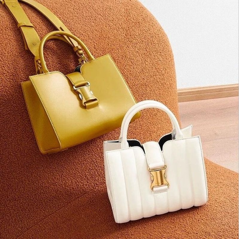 7.7 SALE | CK Ivy Metallic Buckle Tote