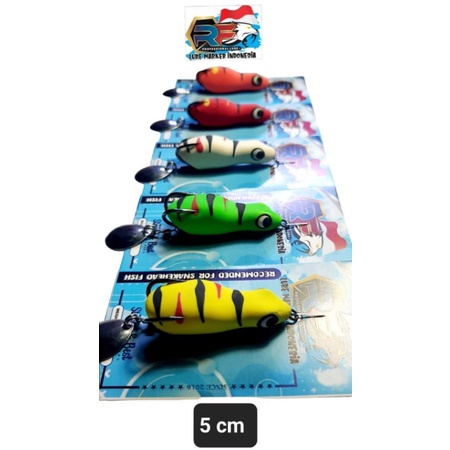 KODOK RF LURE 3.5 CM, 4.5 CM, 5 CM/ SOFT FROG / UMPAN KODOK / RF LURE