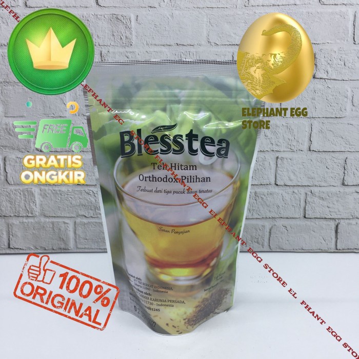 

BLESSTEA / BLESS TEA / BLESSTEA TEH HITAM KEMASA POUCH 70 GRAM