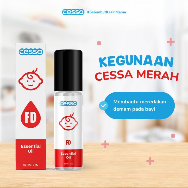 Cessa Baby Cough and Flu - Pereda Batuk Dan Pilek Bayi - Essential Oil