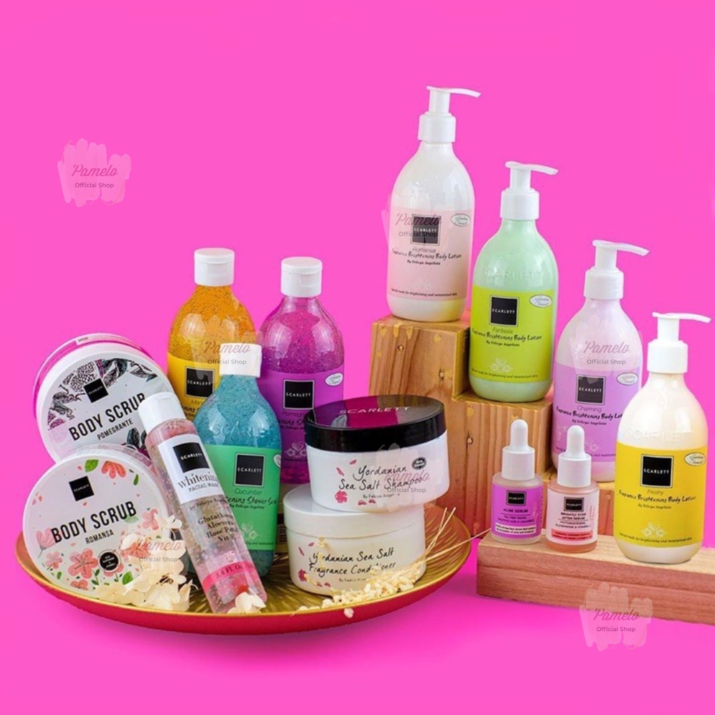 ❤️ Pamelo ❤️ Scarlett Whitening BPOM SALE 100% RESMI ORIGINAL SCARLET SCARLETT BY FELICYA ANGELISTA-7