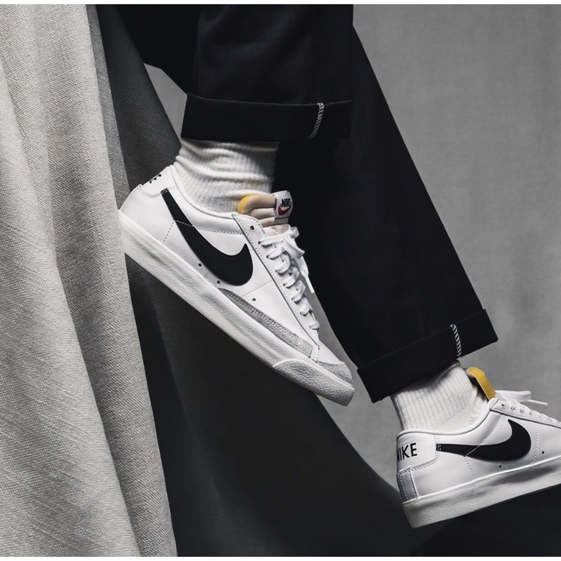 NIKE BLAZER LOW 77 VINTAGE WHITE BLACK ORIGINAL