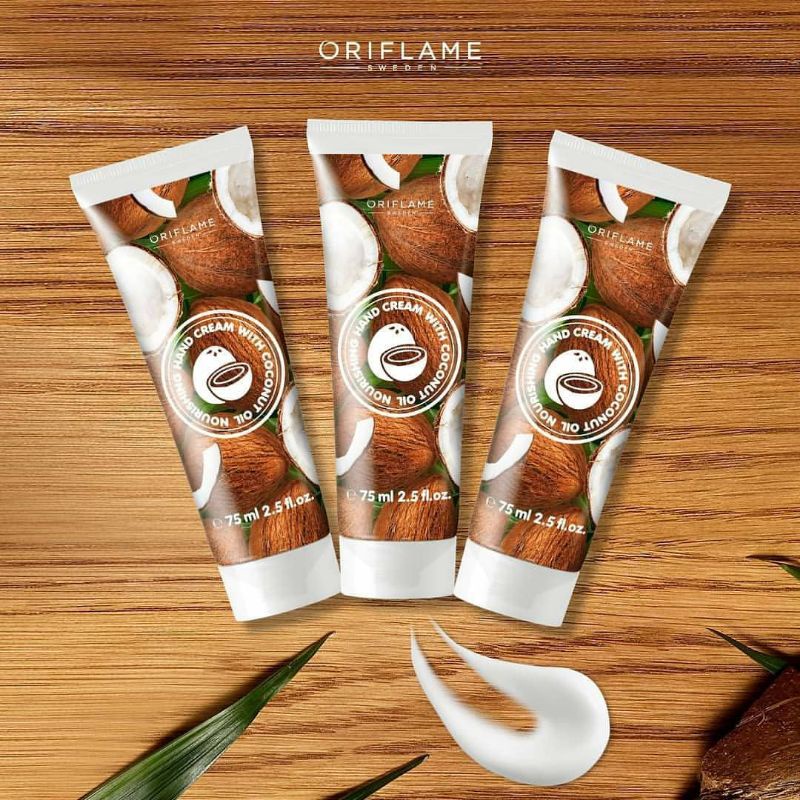 Nourishing Hand Cream with Coconut Oil//Softening Hand Cream with Peach Extract