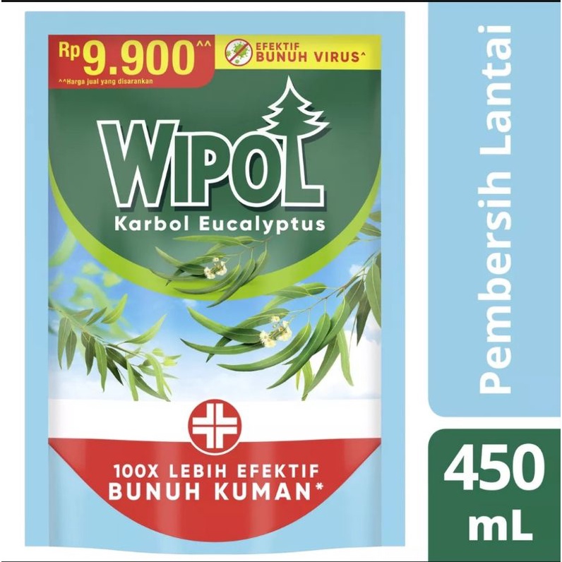 WIPOL Karbol Pembersih Lantai 450Ml