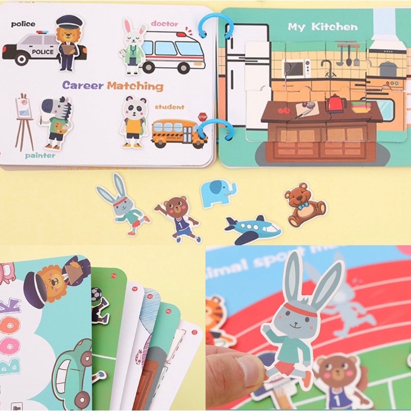 quiet book busy book buku atvitas buat anak buku edukasi dan aktivitas anak