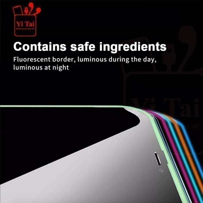 TEMPERED GLASS GLOW IN THE DARK YI TAI SAMSUNG A33 5G - G