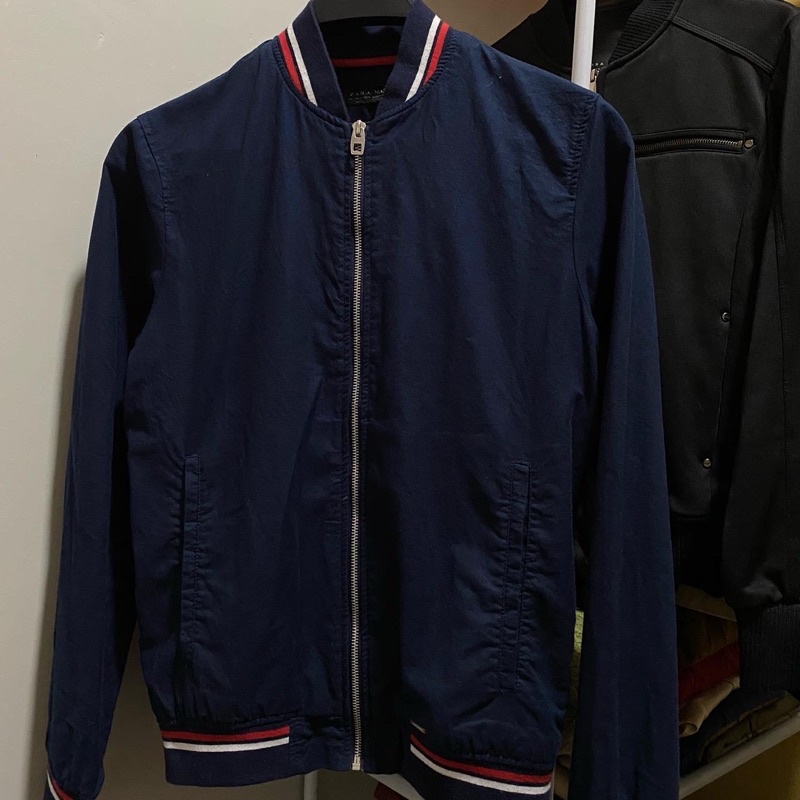 ZARA MAN Varsity Bomber Jacket