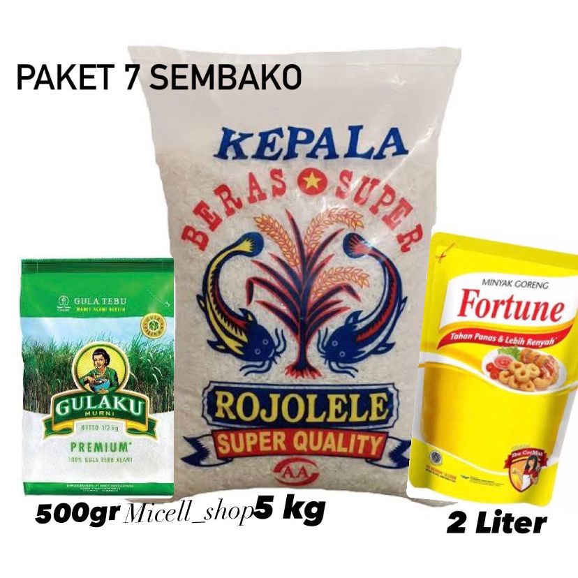 

PAKET 7 PAKET SEMBAKO SUPER MURAH