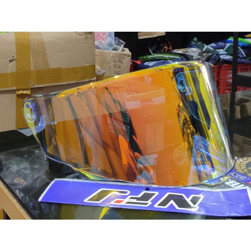 kaca helm KYT TT-COURSE iridium original visor flat kaca ttc iridium Silver Gold Blue Purple Red Red Ice Blue Foturo Iridium Norisk NFR iridium nx race iridium Murah kualitas mewah