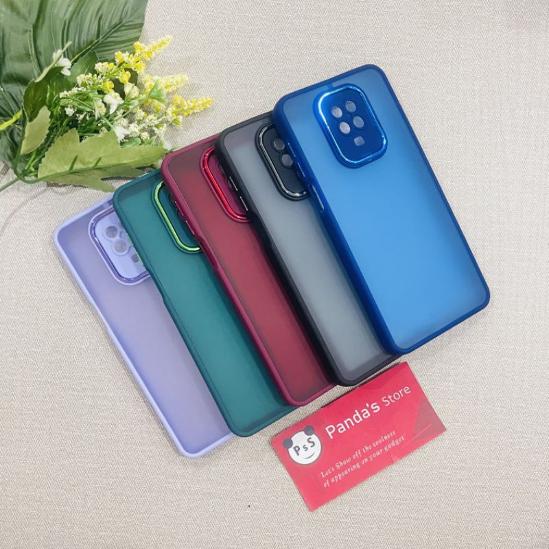 Case Redmi Note 9 Pro Metal Chrome Softcase Dove Premium Luxury PSS