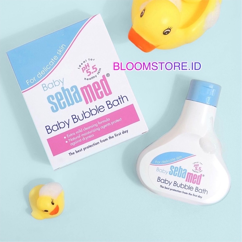 Jual SEBAMED Baby Bubble Bath Sabun Cair Mandi Bayi Murah 200ML 200 ML