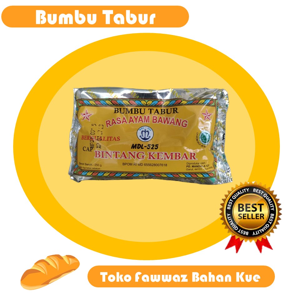 

BUMBU TABUR ATOM BINTANG | ATOM BINTANG KEMBAR | ATOOM TABUR BUBUK ANEKA RASA 250 GR | BUMBU MASAK