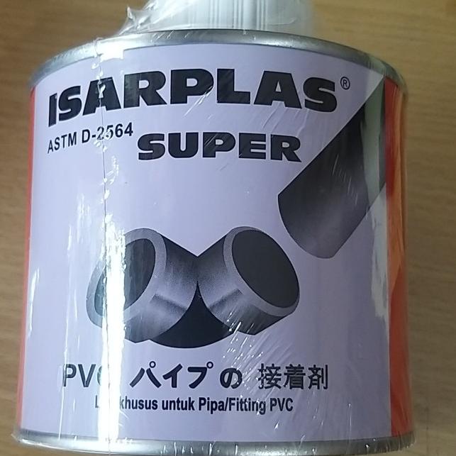 

lem pipa pvc isarplas kaleng 400 gr