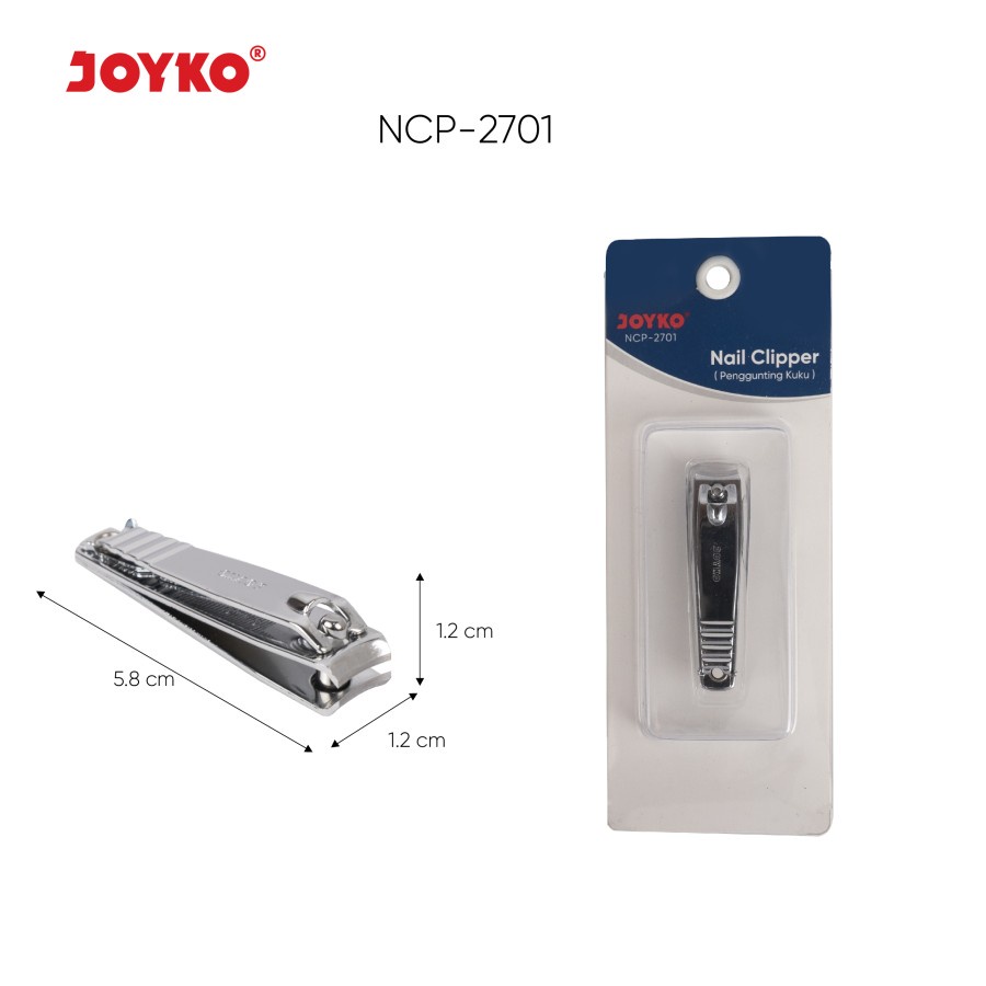 Nail Clipper / Gunting Kuku Kecil Joyko NCP-2701