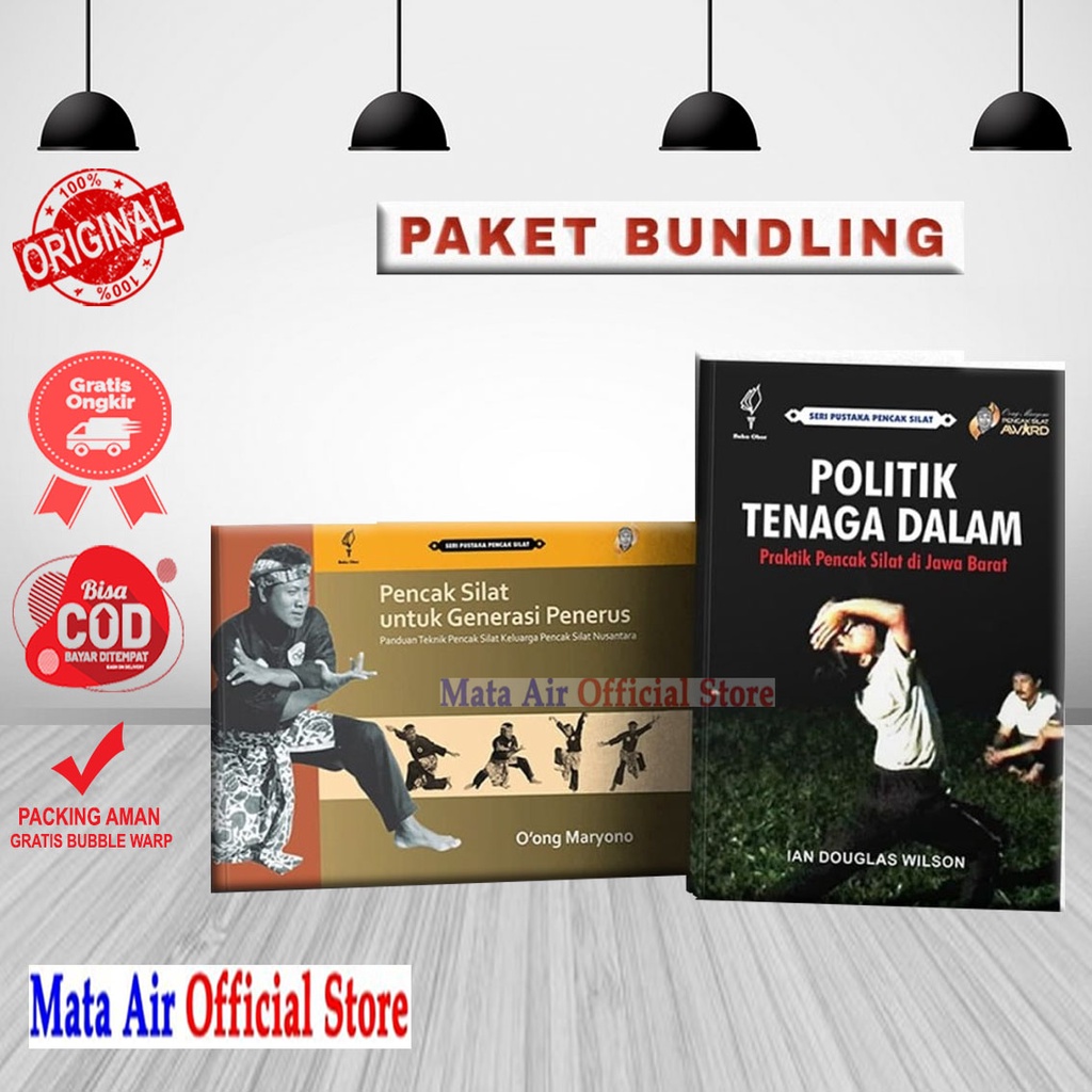 BEST SELLER ORIGINAL PAKET 2 BUKU PENCAK SILAT GENERASI PENERUS & POLITIK TENAGA DALAM - BUKU OBOR