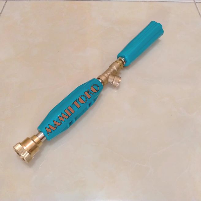 Stik Gun Sprayer Stik Stick steam cuci power sprayer 30cm Kuningan
