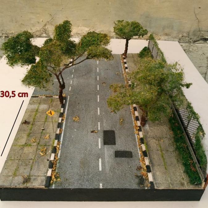 Miniatur / Diorama / Maket Jalanan Raya