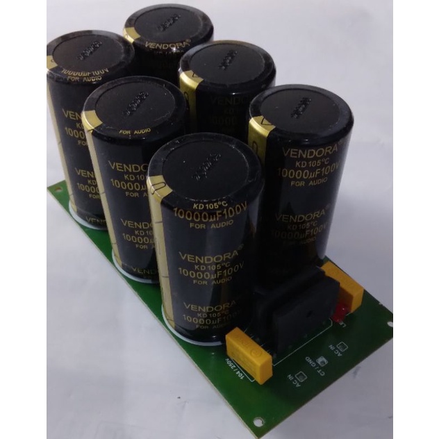 KIT PSU 6 ELCO VENDORA 10000UF 100V ori