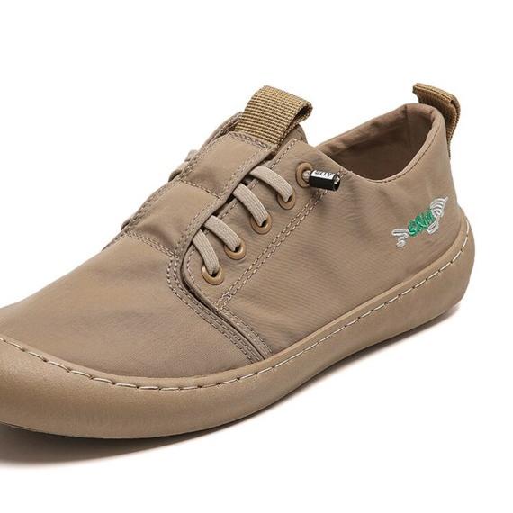 Sepatu Pria Sneaker Kets LIGHT ELVES Running Shoes SM-33 - - Cokelat, 40