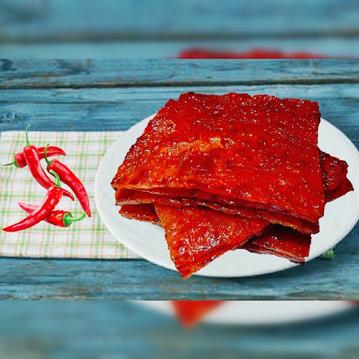 

Tokopratiwiw - 1Kg Bak Kwa Ori & Pedas (Spicy) ~ Banly Hiong (Hup Kee) ~ Dendeng Babi