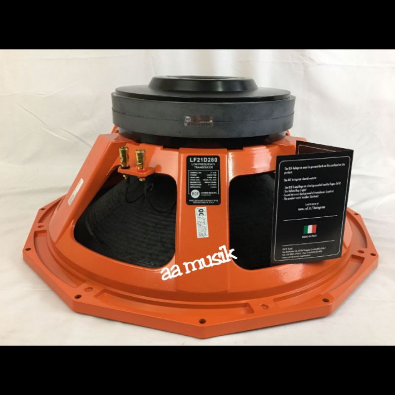 SPEAKER COMPONENT RCF LF21D280 21 INCH VC 5.5