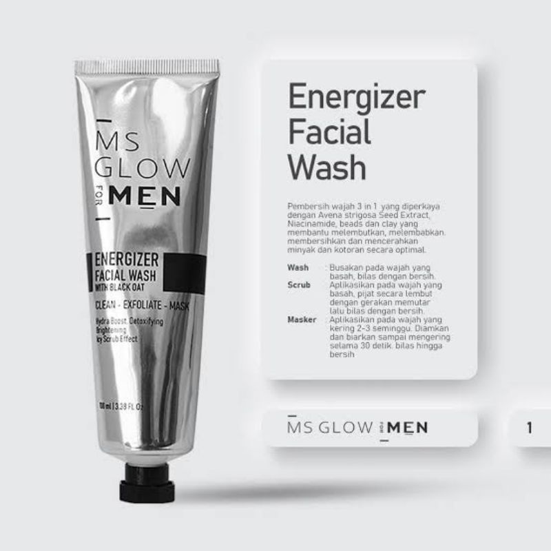 MS GLOW FACIAL WASH MEN ORIGINAL