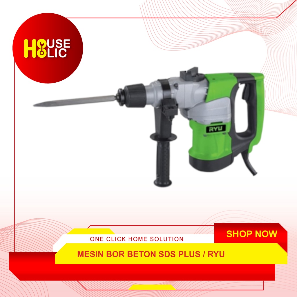 RYU Mesin Alat Bor Beton Bobok SDS Plus RRH 32 / Rotary Hammer RRH32