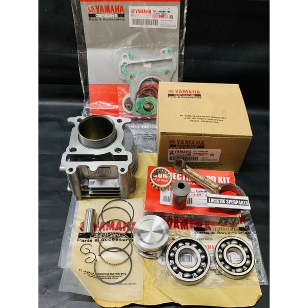 PAKET BLOK KOMPLIT + STANG SEHER+BEARING KRUK AS 6305-63/22 MIO LAMA-MIO SPORTY NOUVO MIO SOUL (5TL/