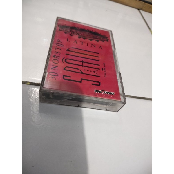 kaset pita latina spain / 30 nonstop / lagu latin / spanyol