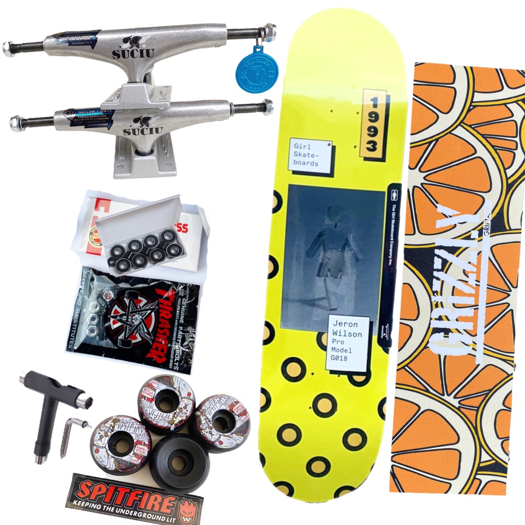 Skateboard Profesional 7 Lapis Ukuran 8.0 Inch