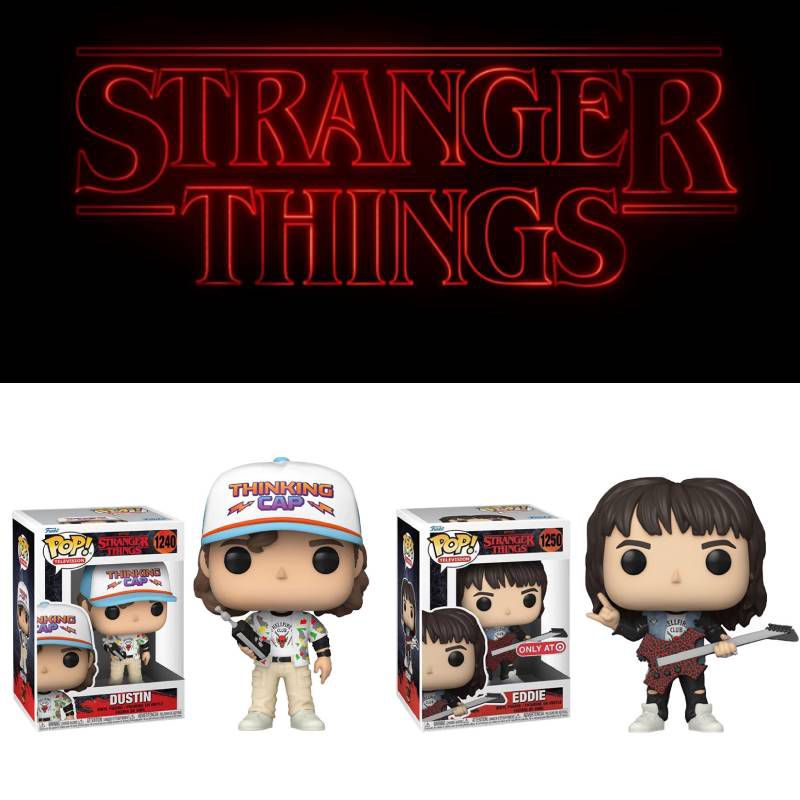 Personal Handmade Funko Pop Vinyl Model Stranger Things Dustin Dan Eddie