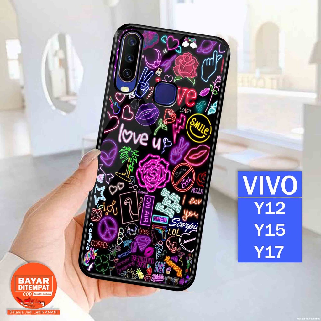 Case Vivo Y12 Y15 Y17 - Softcase Glossy Vivo Y12 - Hardcase 2D Terbaru Vivo Y15 - Silikon Vivo Y17 -